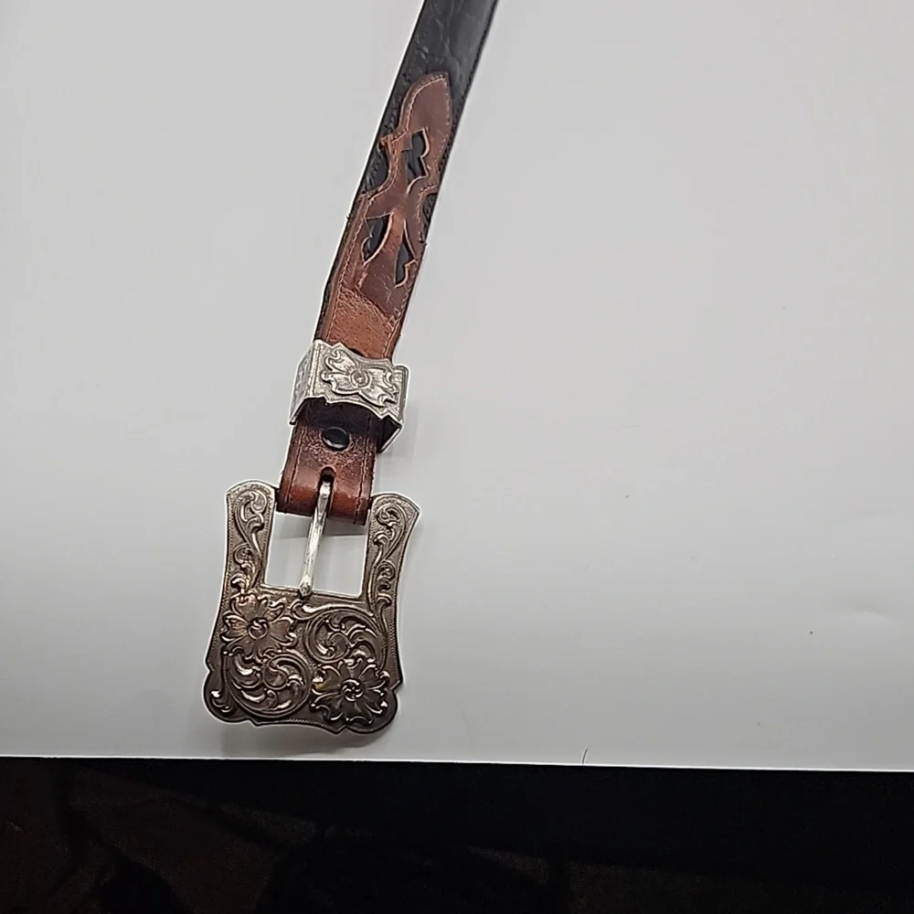 Vtg Nocona Belt Co 1997 Western belt, 30, 1997